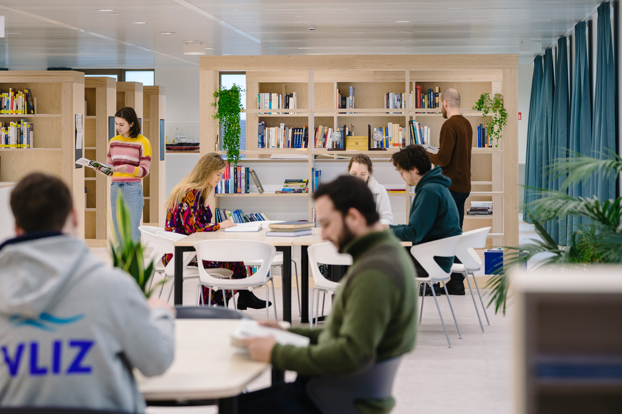 Afbeelding van de nieuwe bibliotheek