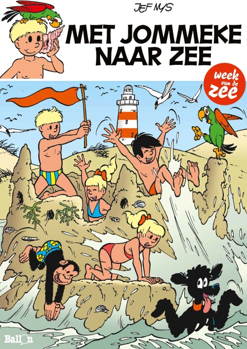 Met Jommeke naar zee